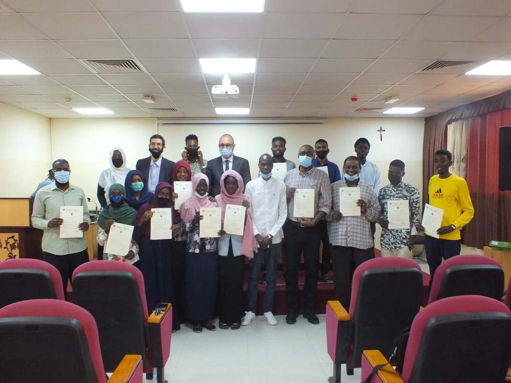 Wednesday 6th July 2021-Distribution of Certificates of the SudanInnovation Training Program